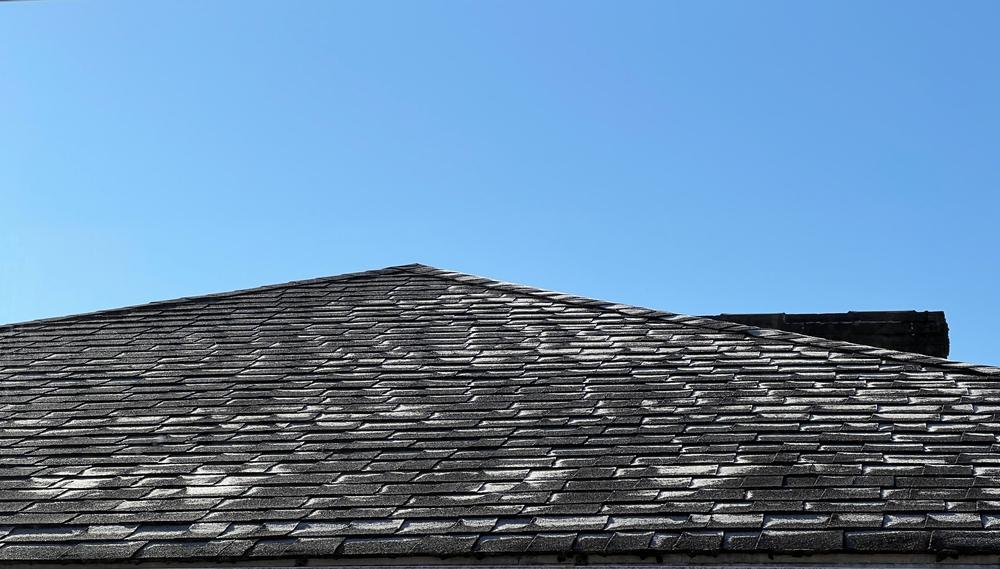 Frost on the roof